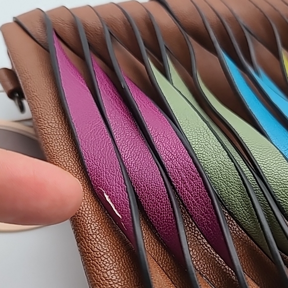 Mellow World Rainbow Camel Clutch Purse - Picture 14 of 15